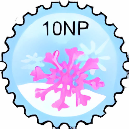 Sticky Snowflake Stamp