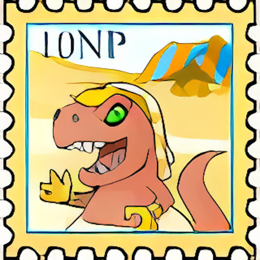 Lost Desert Grarrl Stamp