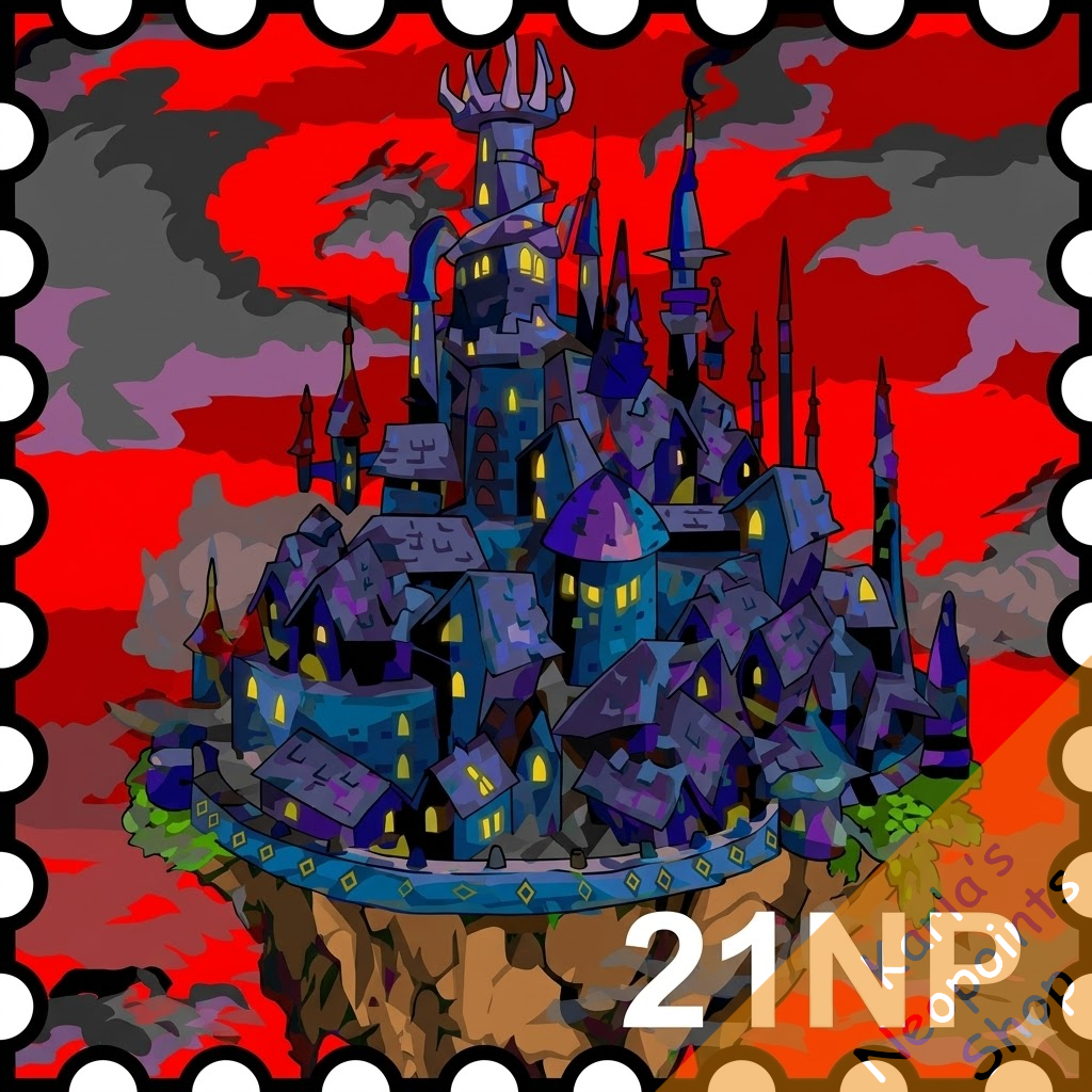 Darigan Citadel Stamp