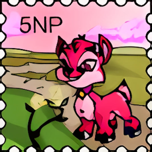 Cherry Blossom Ixi Stamp