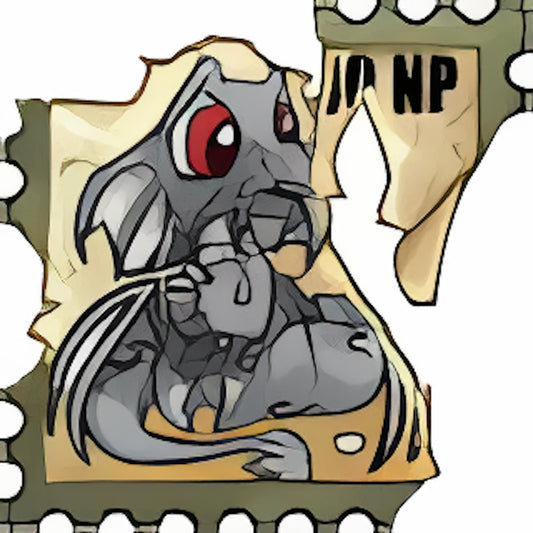 Nostalgic Grey Draik Stamp