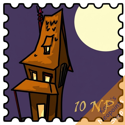 Haunted Mansion Stamp