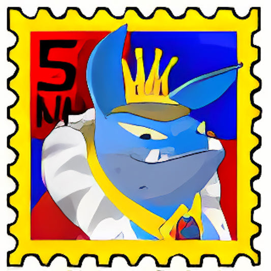 King Skarl Stamp