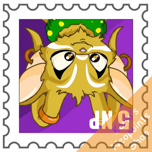 Upside Down Island Acara Stamp