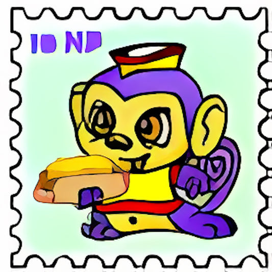 Huberts Hot Dogs Stamp