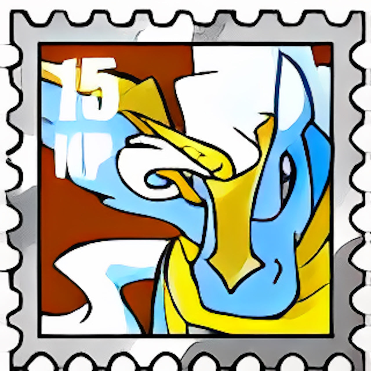 Two Rings Crusader Stamp