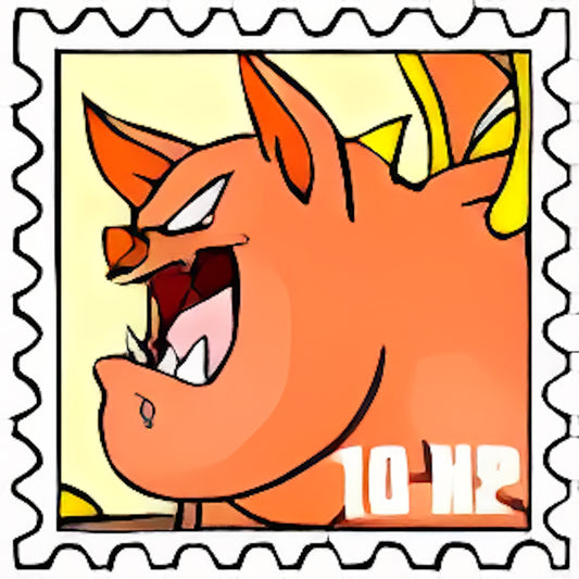 Orange Skeith Stamp