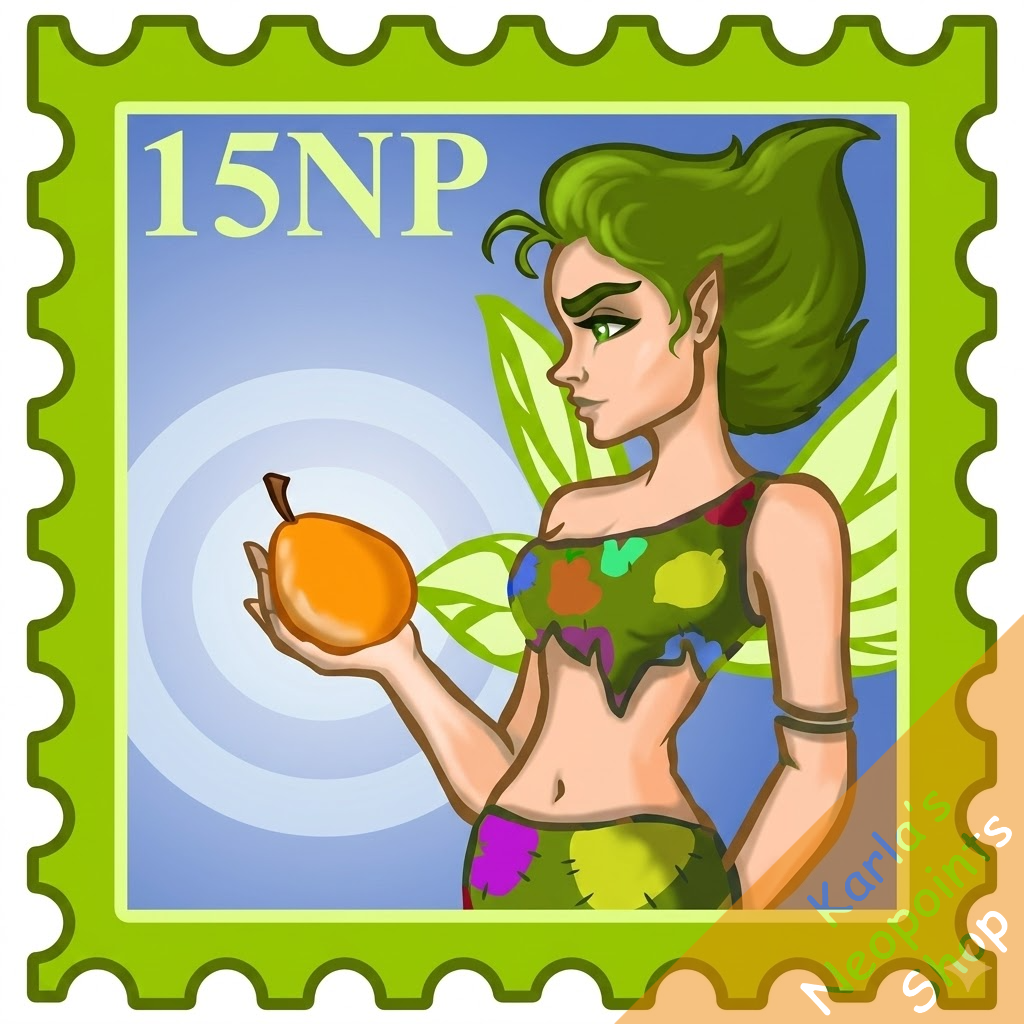 Negg Faerie Stamp