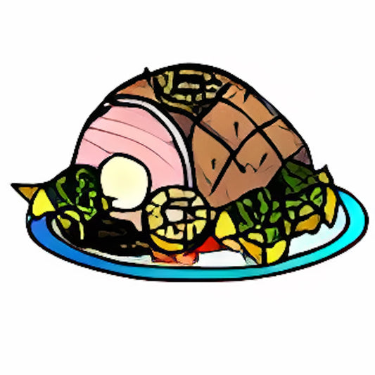 Sweet Ham and Fruit