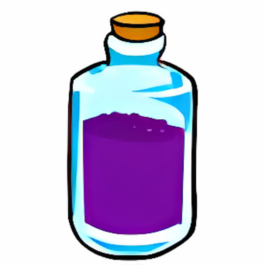 Bottle of Purple Sand