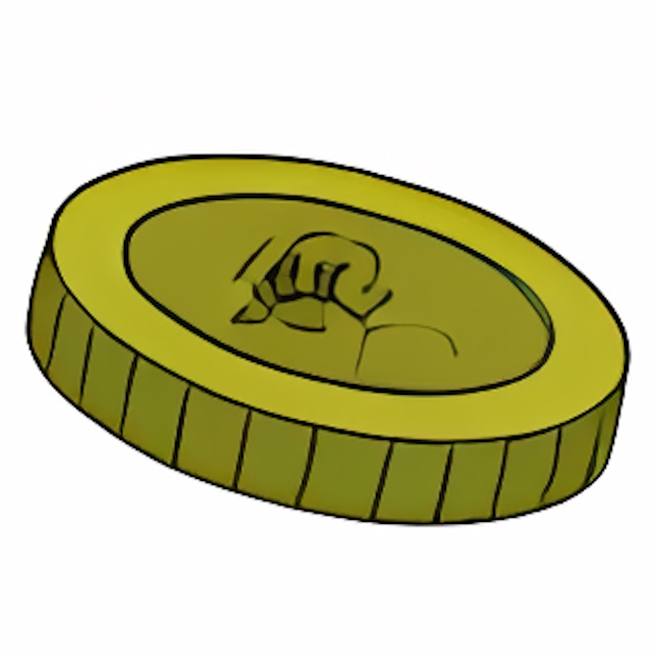 Green Tombola Coin