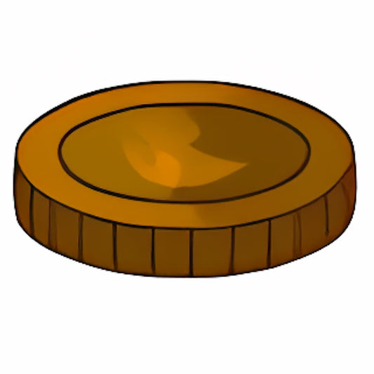 Wooden Tombola Coin
