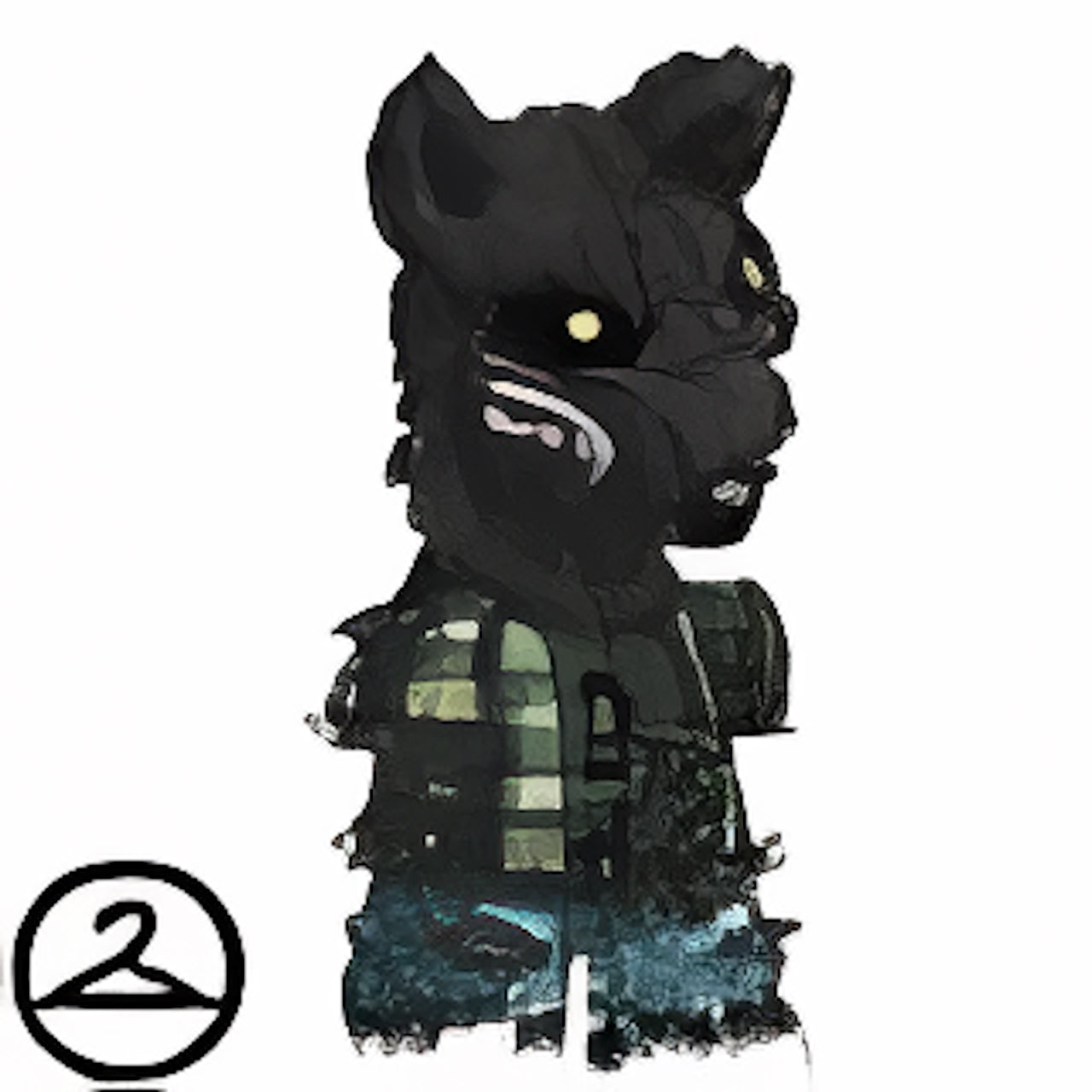 Moon Stalker Creature Costume