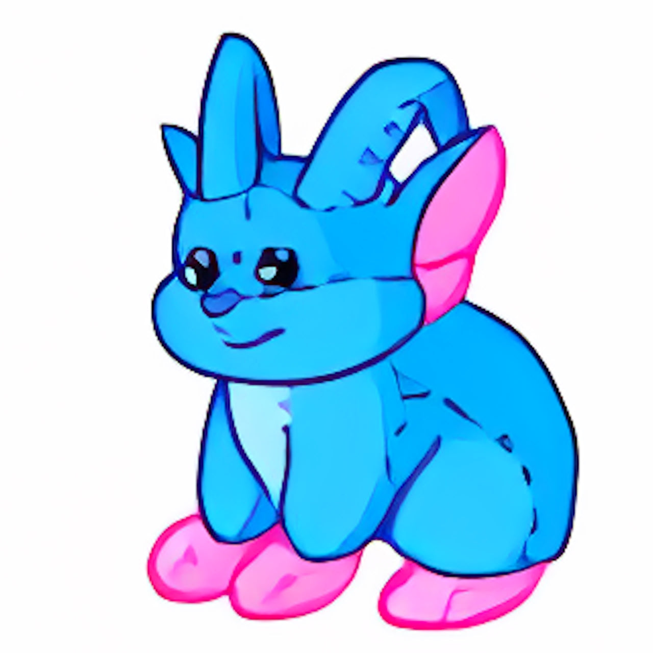 Reject Blue Acara Plushie