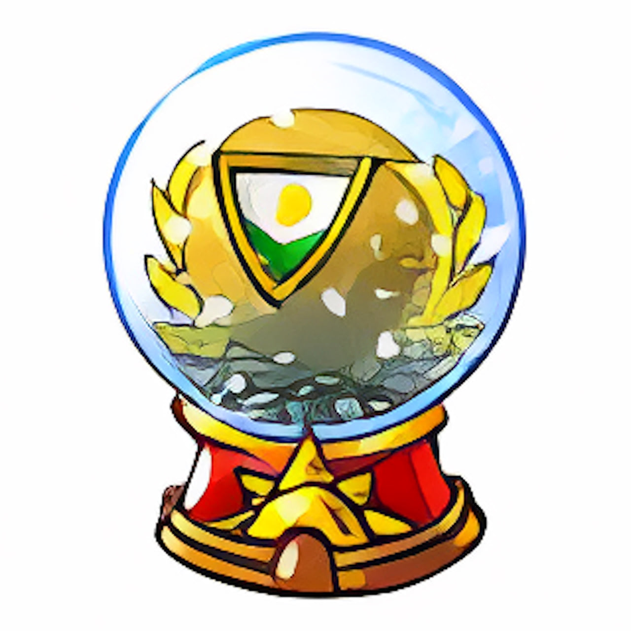 Altador Cup Brightvale Snowglobe