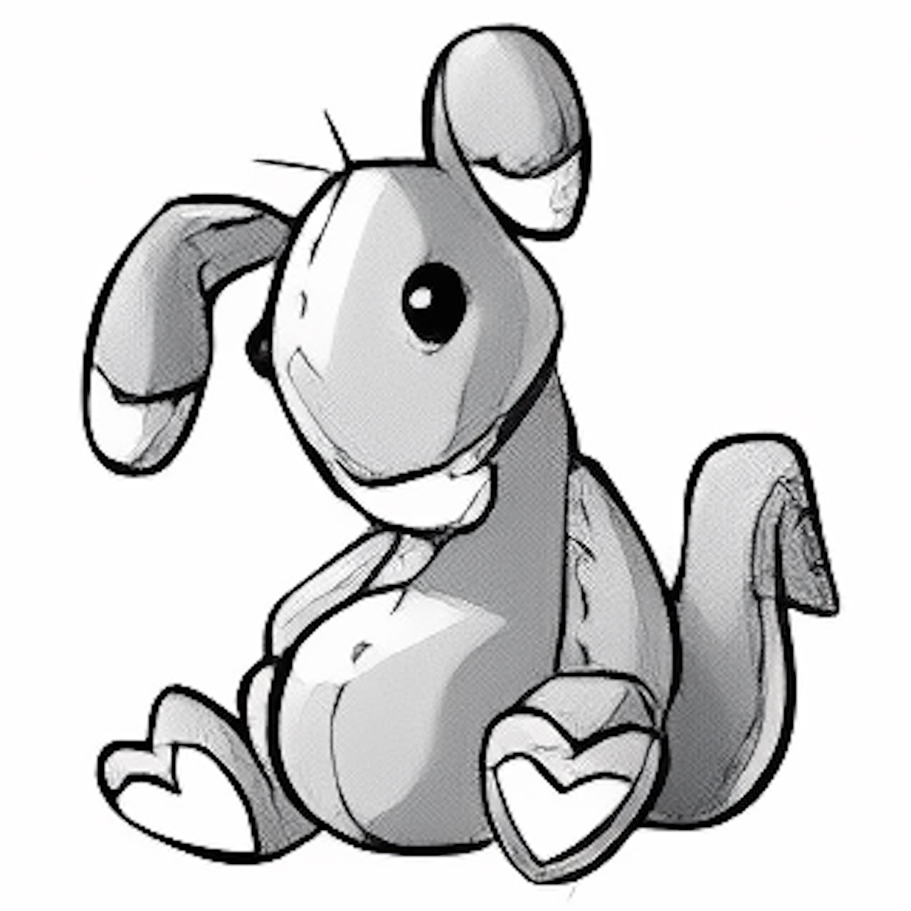 Silver Blumaroo Plushie