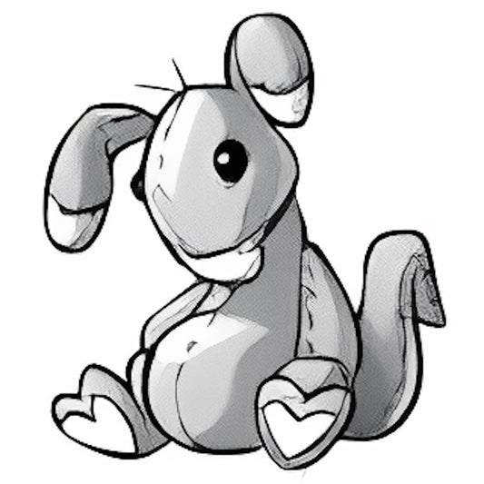Silver Blumaroo Plushie