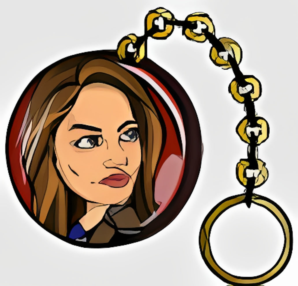 Cma Forrad Keyring Charm