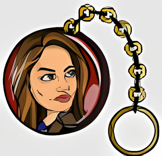 Cma Forrad Keyring Charm