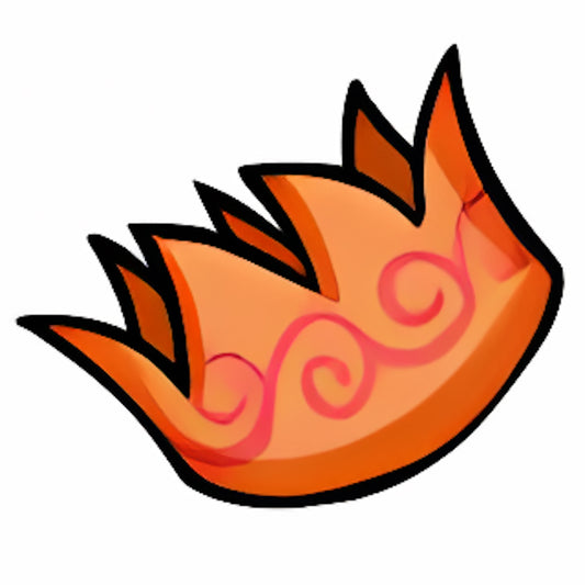 Orange Paper Crown