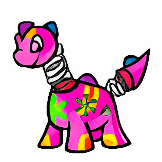 Disco Chomby Spring Toy