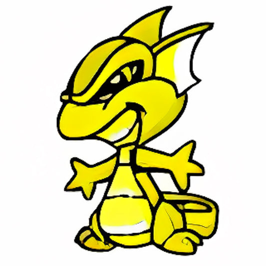 Electro Lizard Plushie