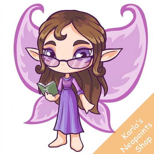 Library Faerie Doll