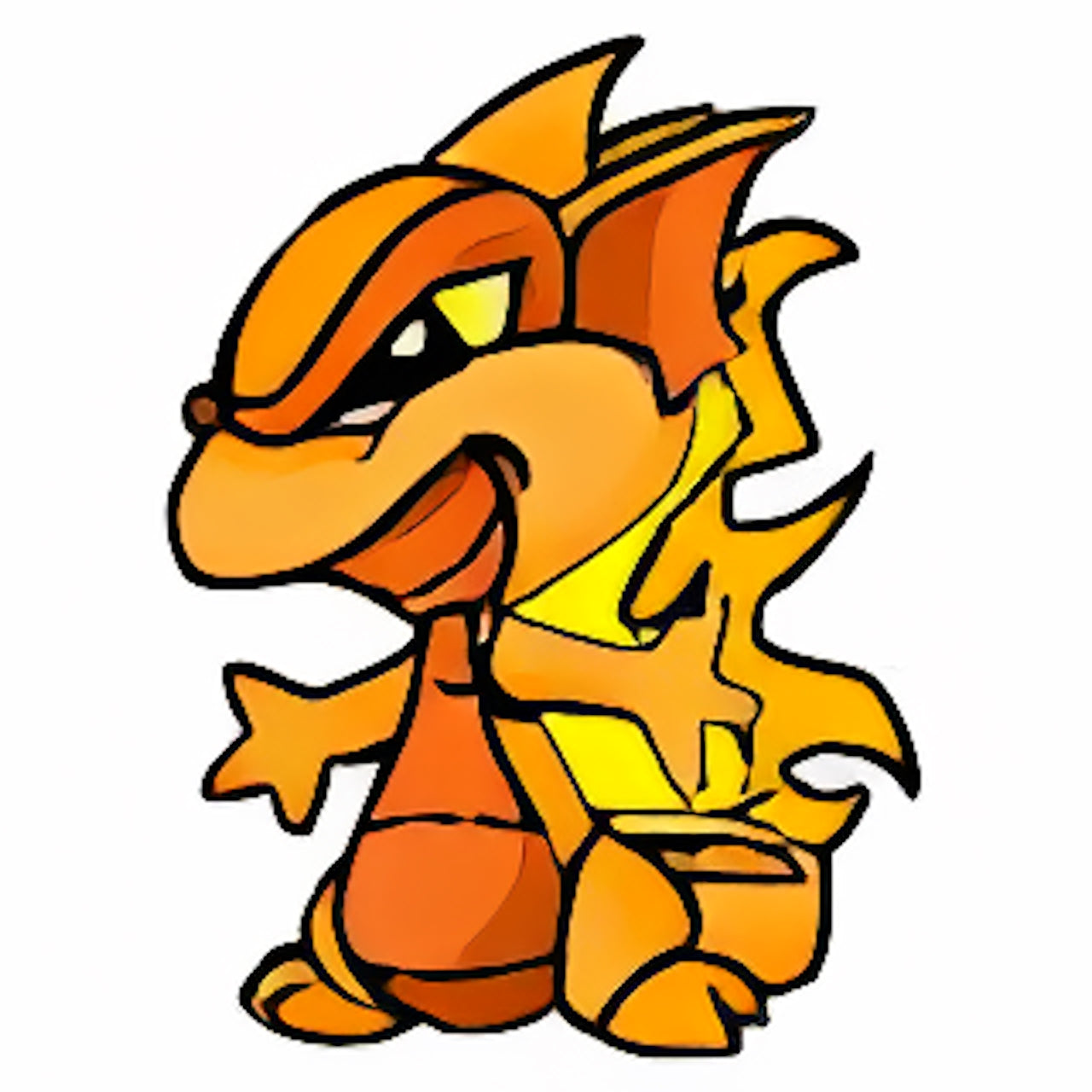 Fire Lizard Plushie