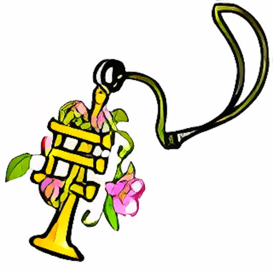 Flower Trumpet Collectable Charm