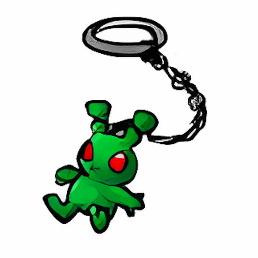 Green Grundo Keychain 