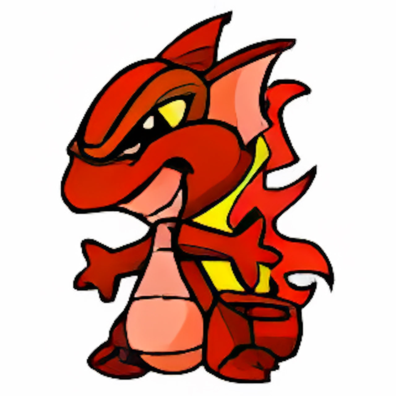 Inferno Lizard Plushie