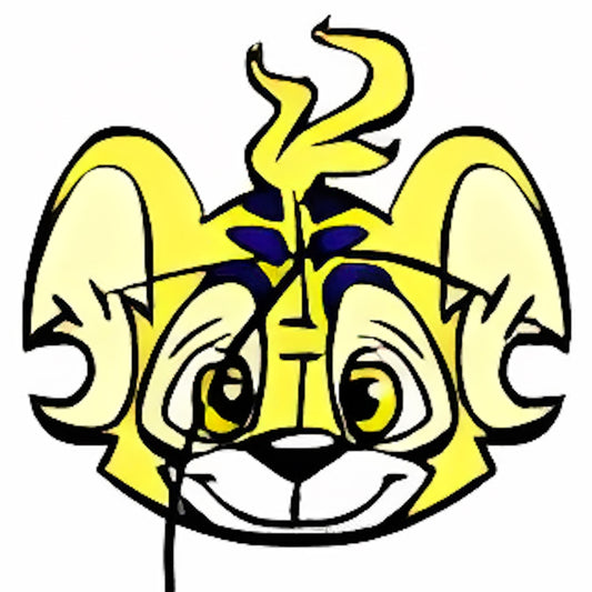 Adorable Yellow Kougra Kite