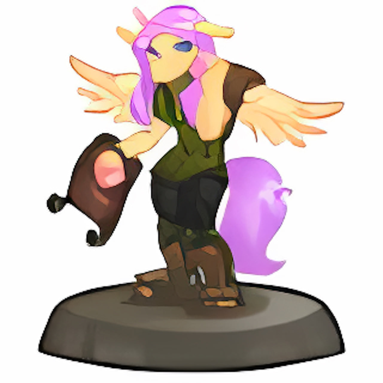 Lili Lever Action Figure