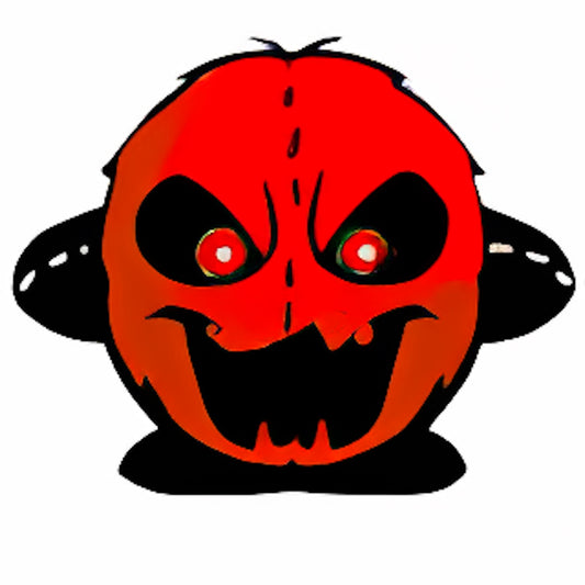 Red Marbleman Plushie