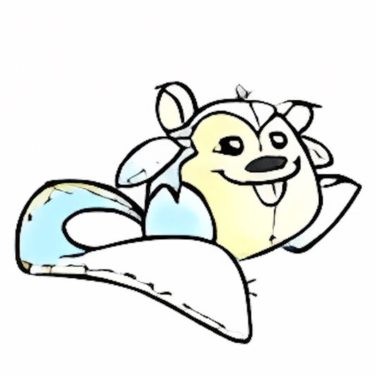 White Meerca Plushie