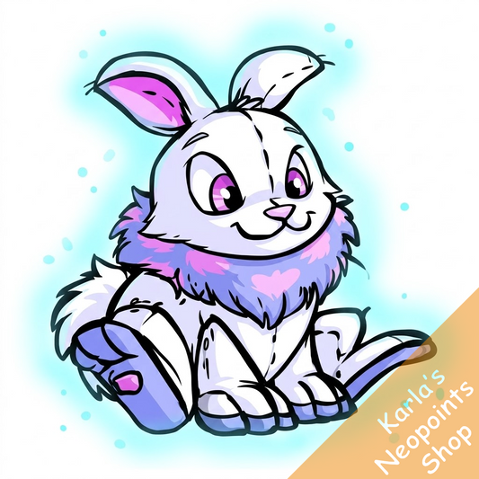 Magical Blue Cybunny Plushie