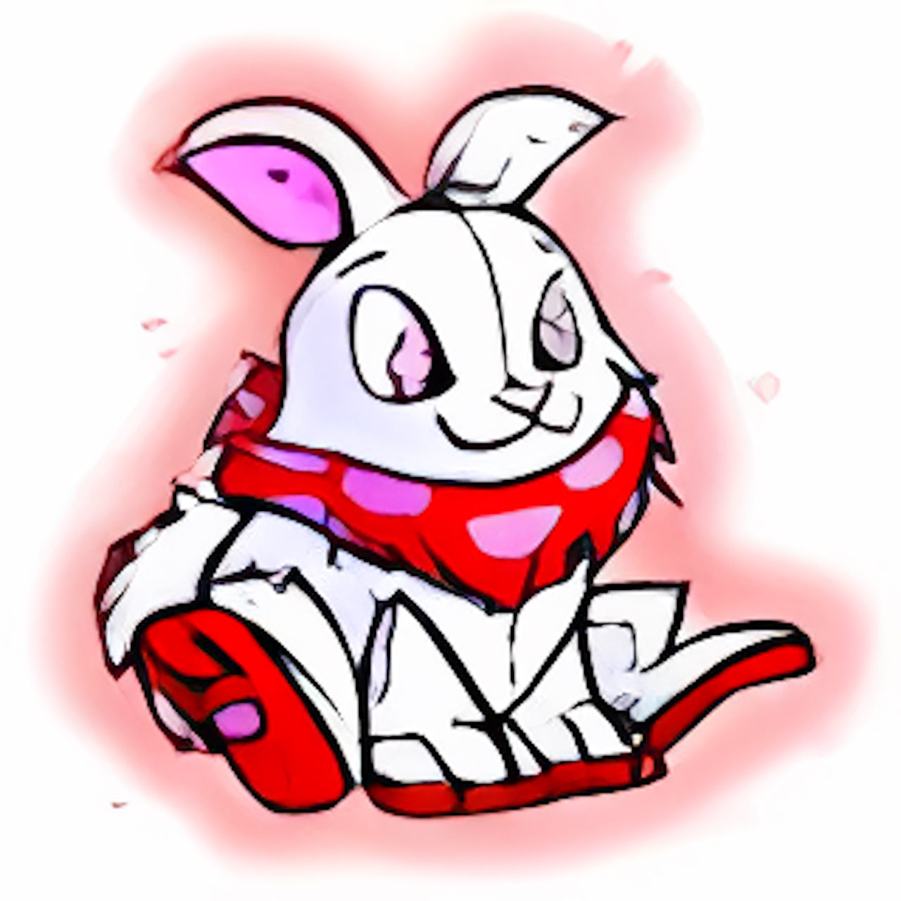 Magical Red Cybunny Plushie