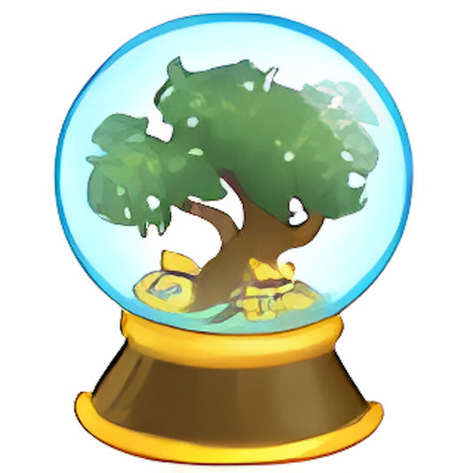 Money Tree Snowglobe
