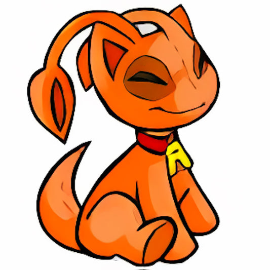 Orange Aisha Plushie