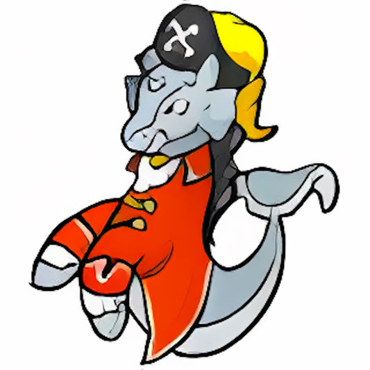 Pirate Peophin Plushie