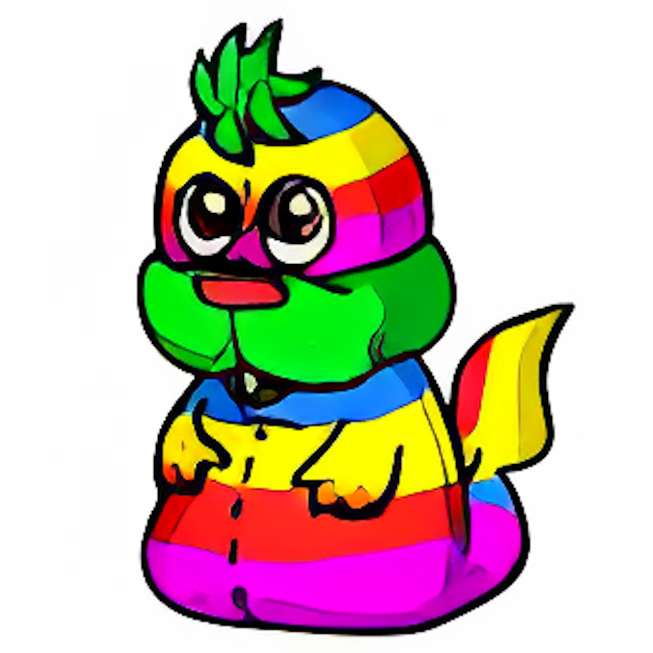 Rainbow Tuskaninny Plushie