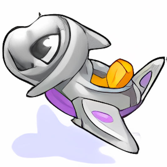 Silvery Shoyru Toy Plane