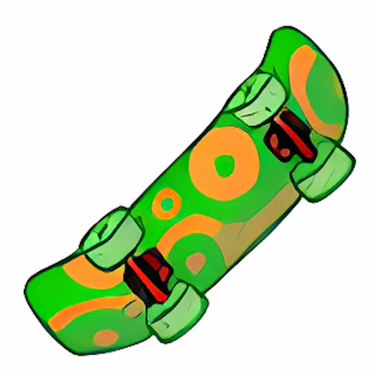 Loopy Green Skateboard
