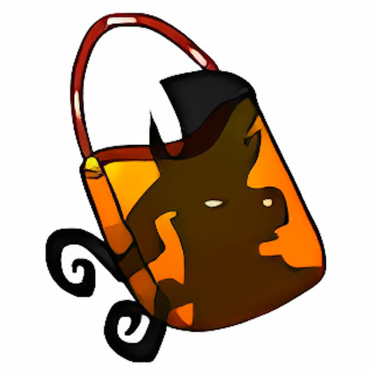 Wheel of Misfortune Trick-or-Treat Bag