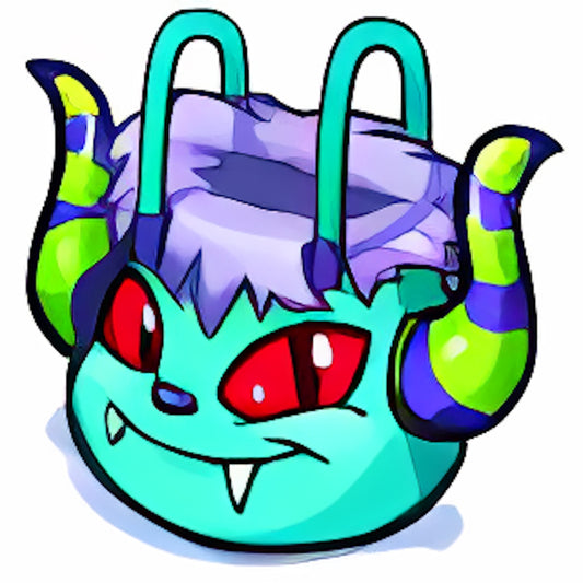 Cute n Creepy Trick-or-Treat Bag