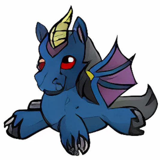 Darigan Uni Plushie