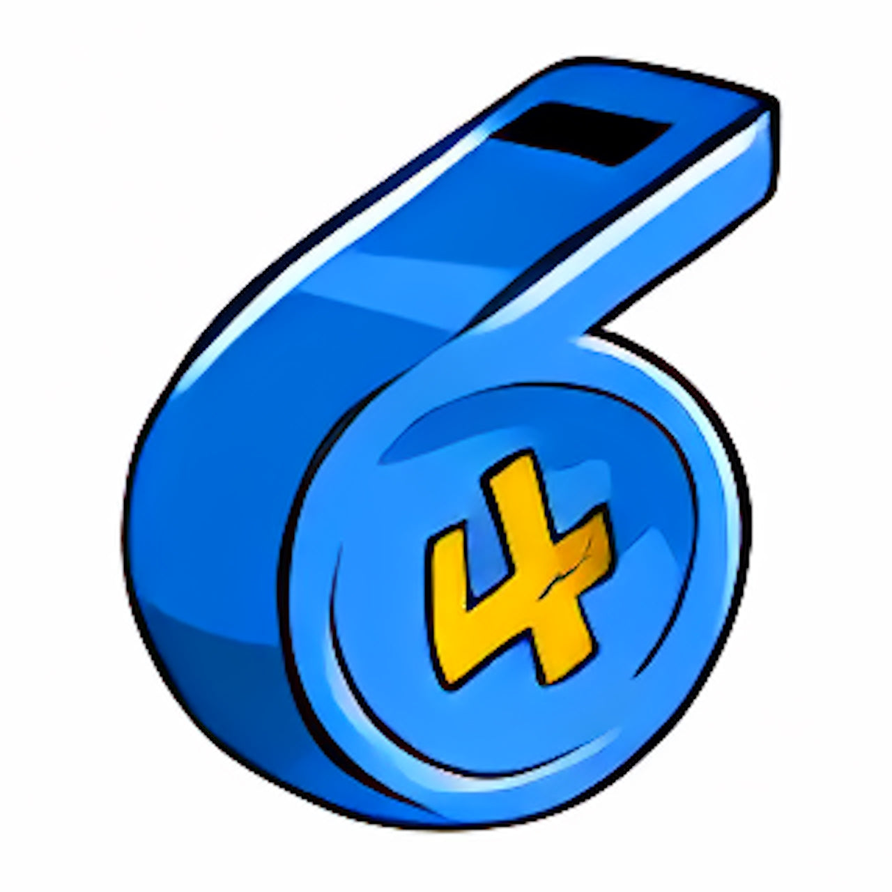 Blue Birthday Whistle