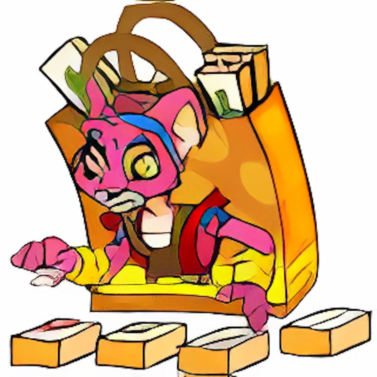 Kou-Jong Trick-or-Treat Bag