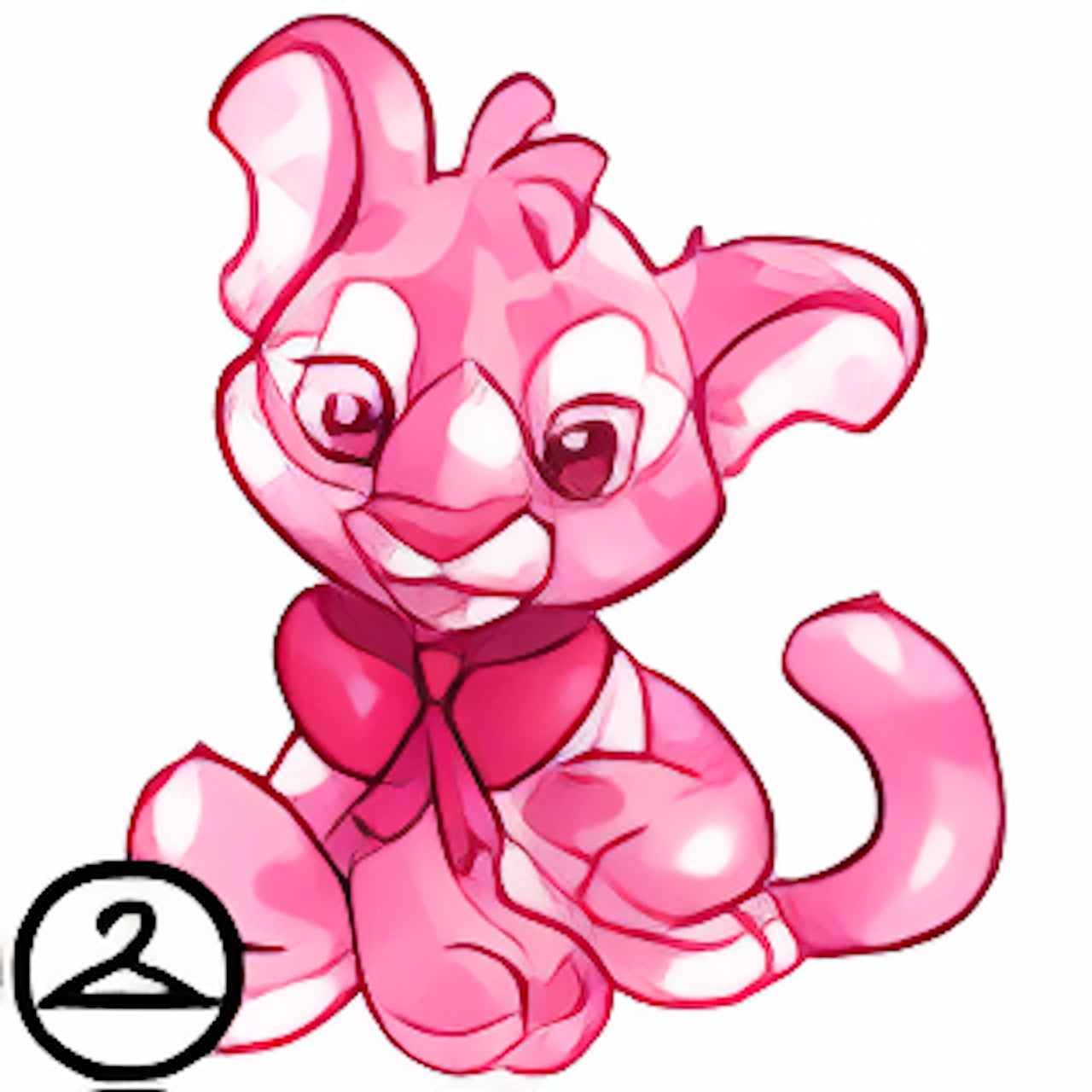 Valentine Plushie Kougra