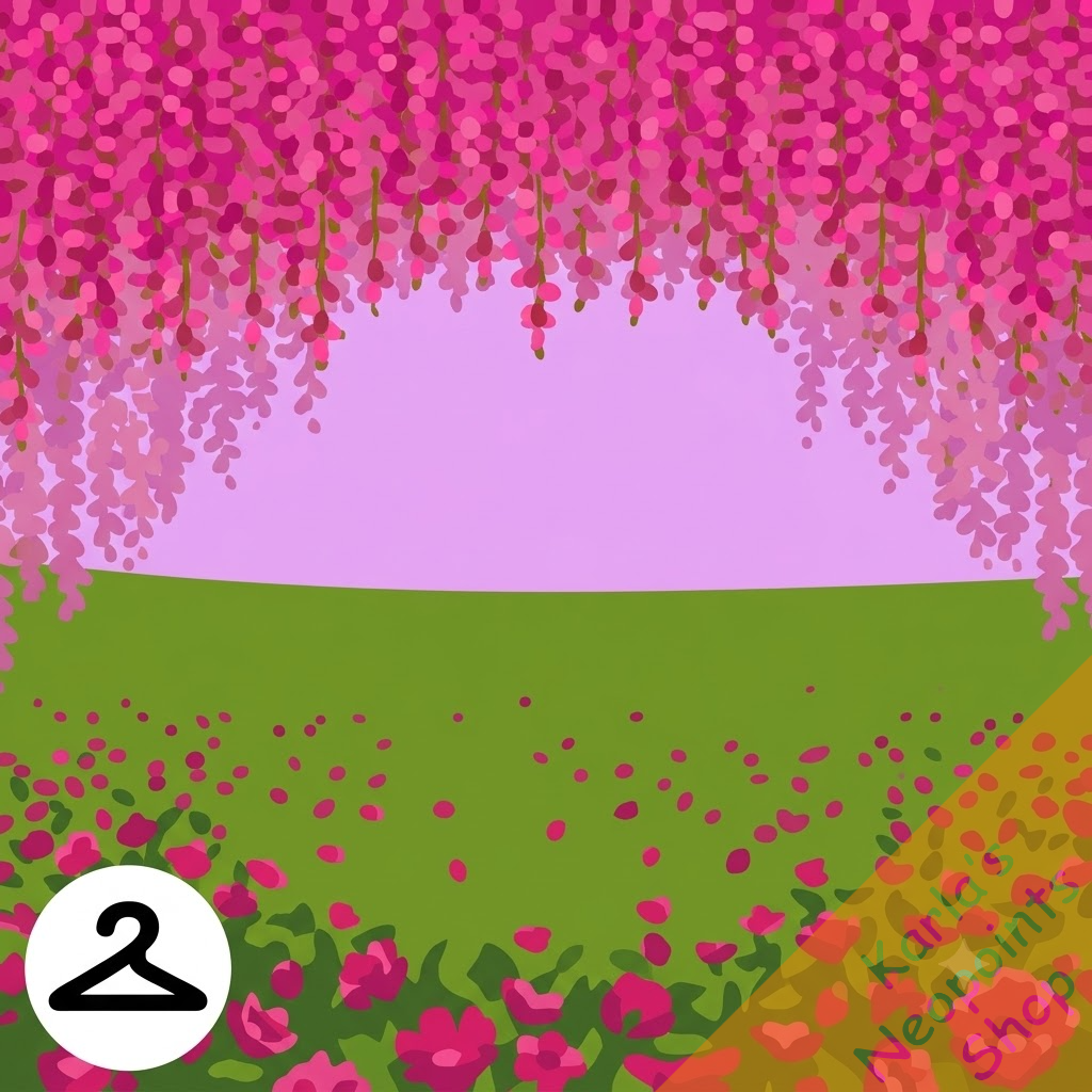 The Gatherer Enchanted Garden Background